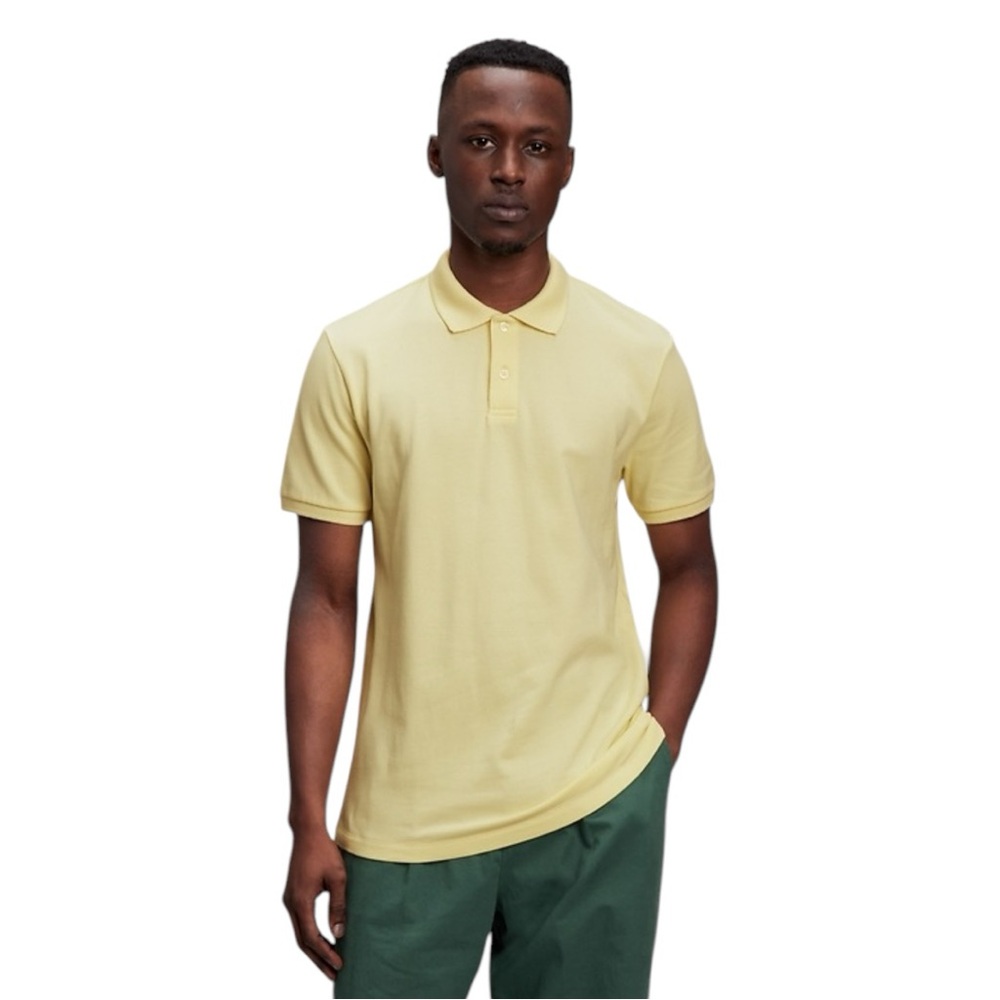 Yellow Hugo boss Polo shirt (L)